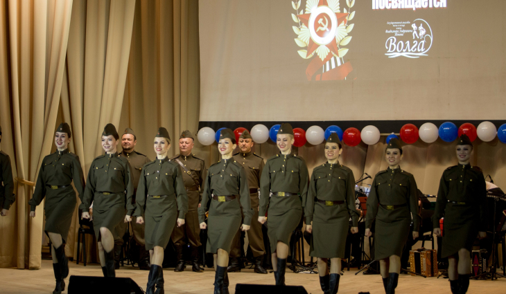  Государственный ансамбль песни и танца Волга подготовил серию концертов к празднованию Дня Победы